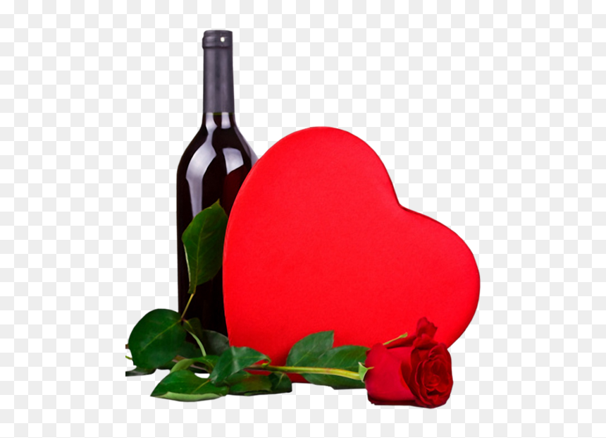 Heart, HD Png Download - wine emoji png