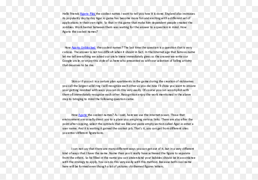 Document, HD Png Download - agario png