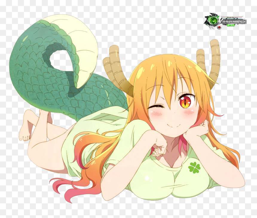 Kobayashi Maid Dragon Tohru, HD Png Download - kanna kamui png