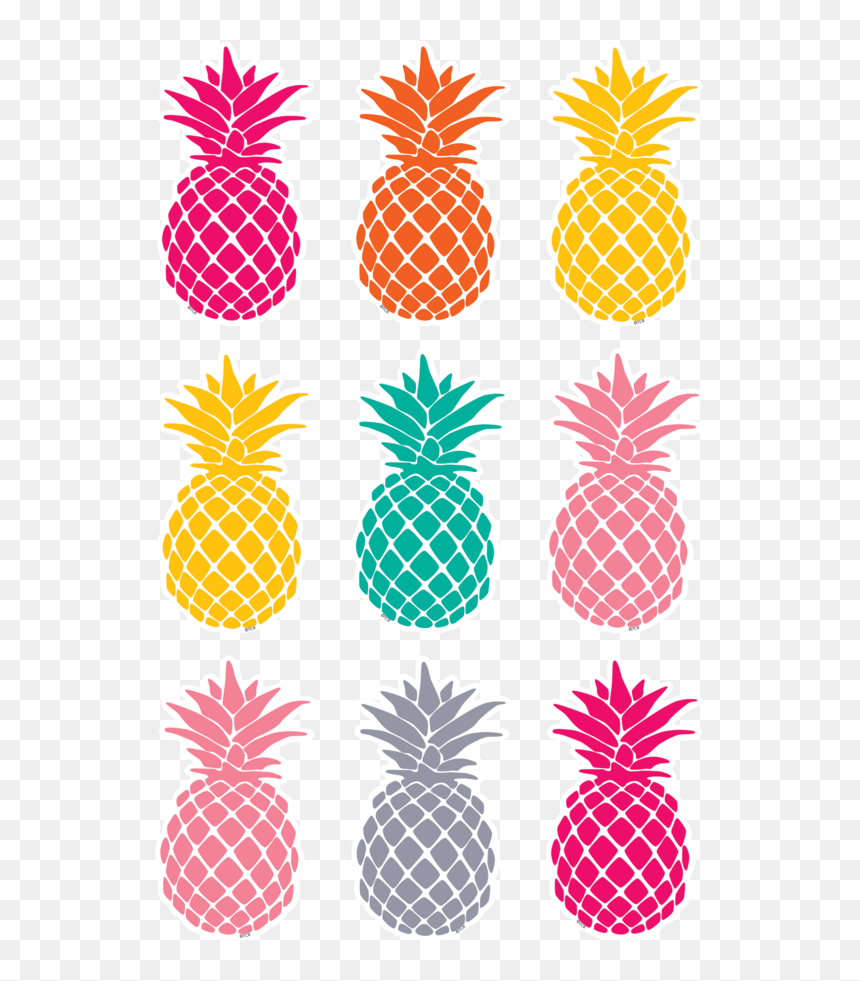 Pineapple Stencil, HD Png Download - pineapples png