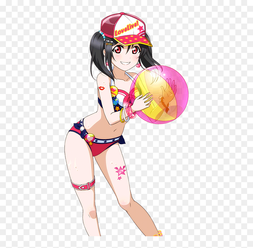 Love Live Summer Nico, HD Png Download - love live nico png