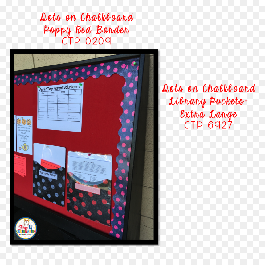 Ctp Chalk It Up Colloection Dots On A Chalkboard- Parent, HD Png Download - chalk border png