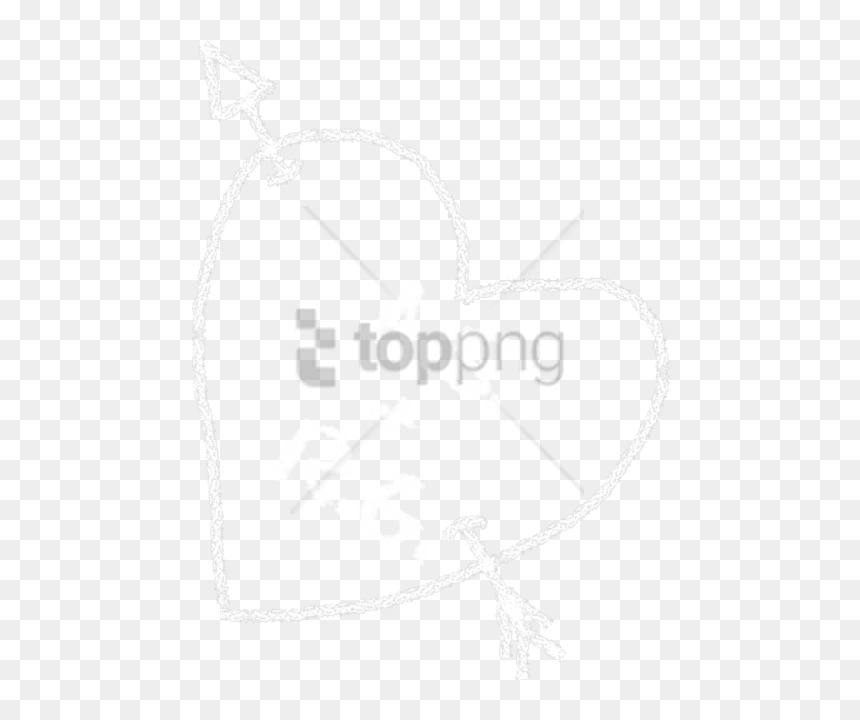 Font,heart,symbol - Darkness, HD Png Download - chalk border png