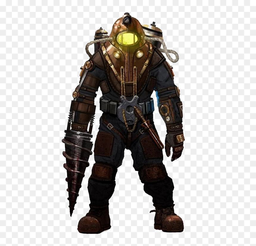 Bioshock Png Photo - Big Daddy Bioshock Delta, Transparent Png - bioshock logo png