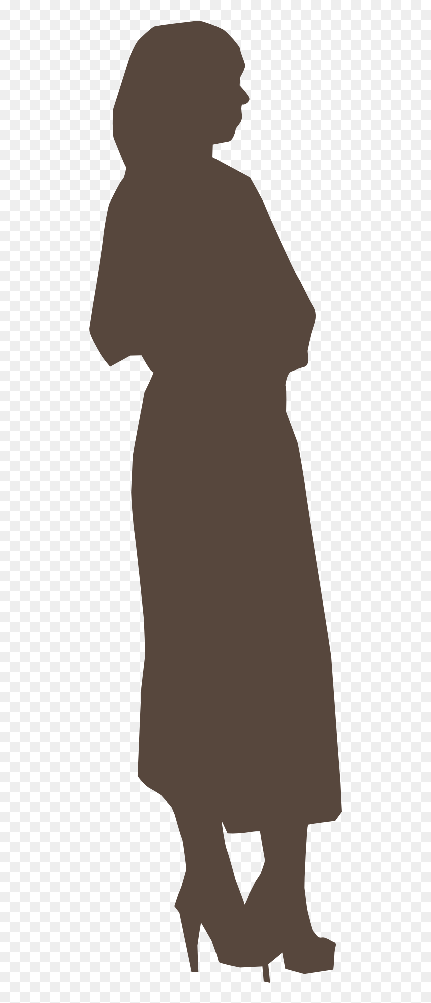 Chemistry Memes, HD Png Download - woman standing silhouette png