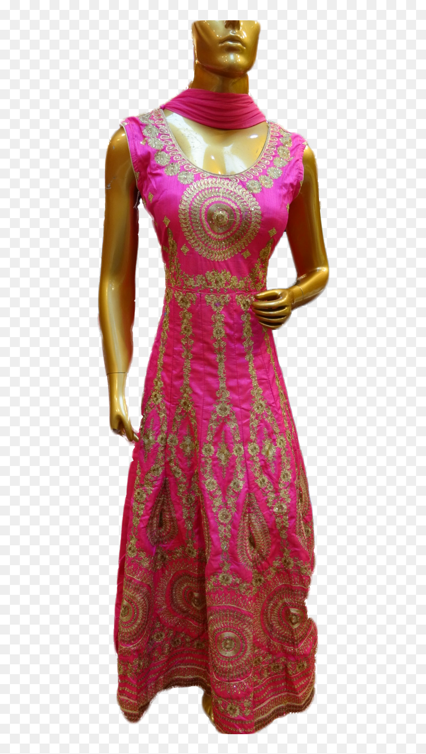 Gown, HD Png Download - pink dress png