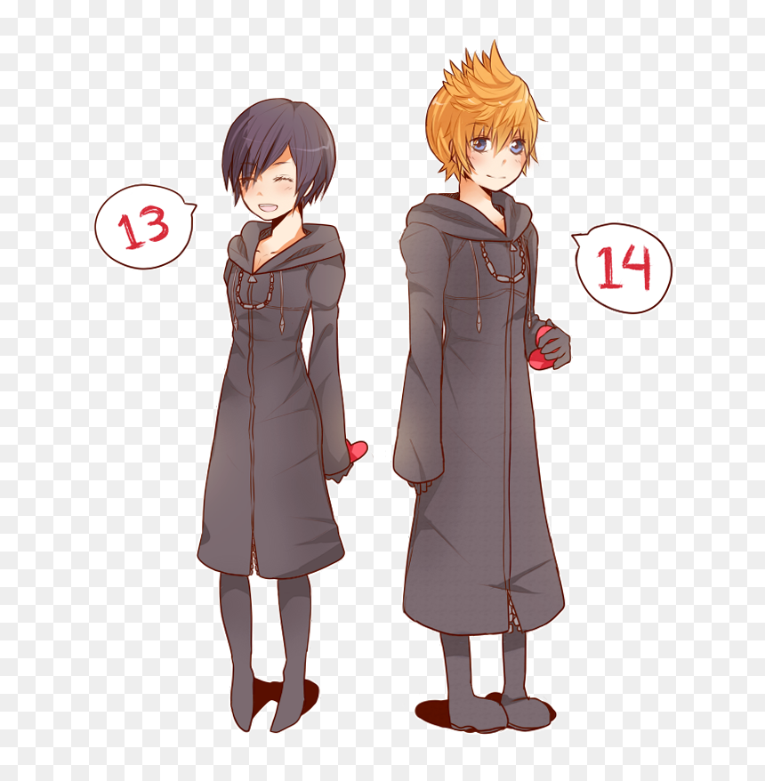 Cartoon, HD Png Download - roxas png