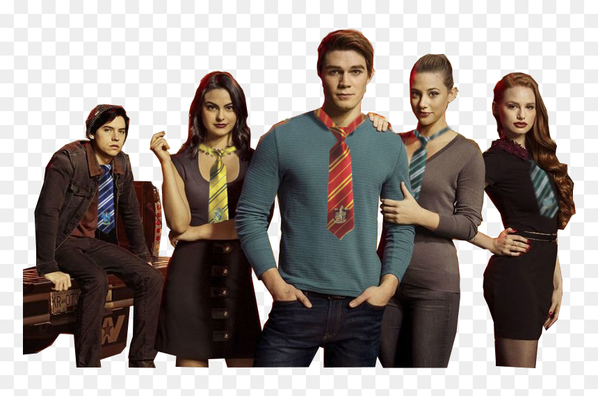 Riverdale Characters Hogwarts Houses, HD Png Download - riverdale png