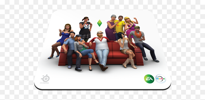 Sims 4 Gaming Mouse Pad, HD Png Download - the sims 4 png