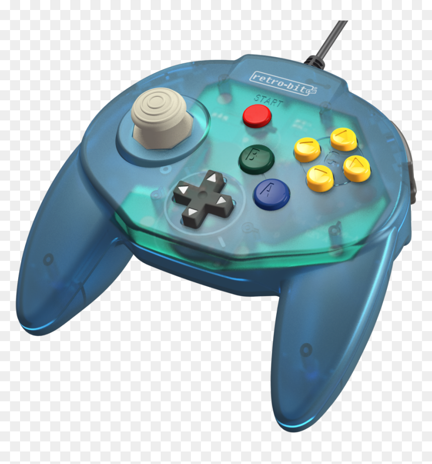 Retro Bit N64 Controller, HD Png Download - nintendo 64 controller png