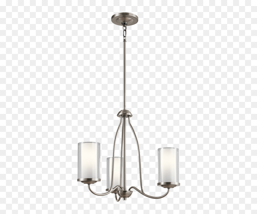 Kichler Lorin Collection Lorin 3 Light Chandelier - Chandelier, HD Png Download - chandelier silhouette png