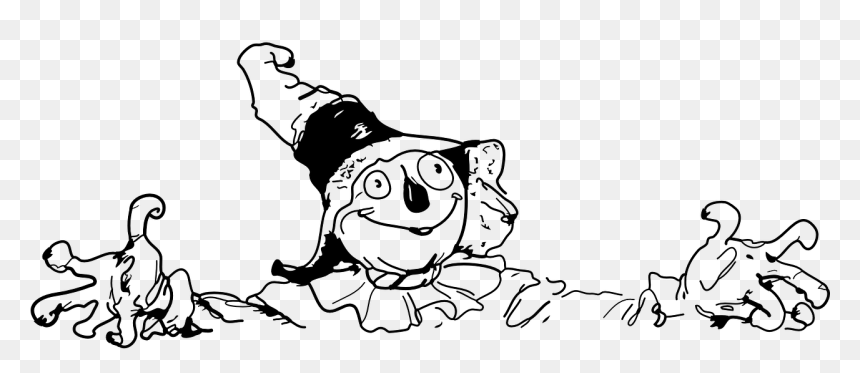 Scarecrow Clip Art, HD Png Download - scarecrow clipart png