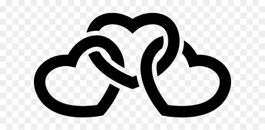 Triple Heart Icon, HD Png Download - chain clipart png