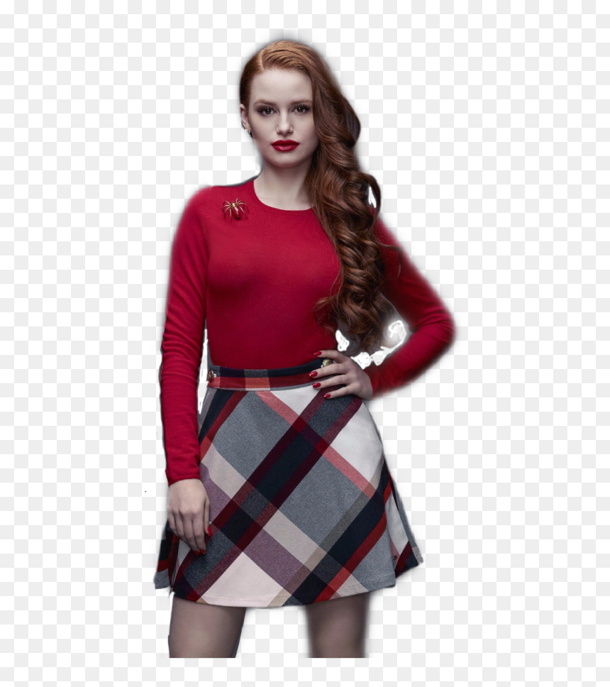 #cherylblossom #cheryl #madaleinepetsch #madelame #riverdale - Cheryl Blossom Madelaine Petsch Png, Transparent Png - riverdale png