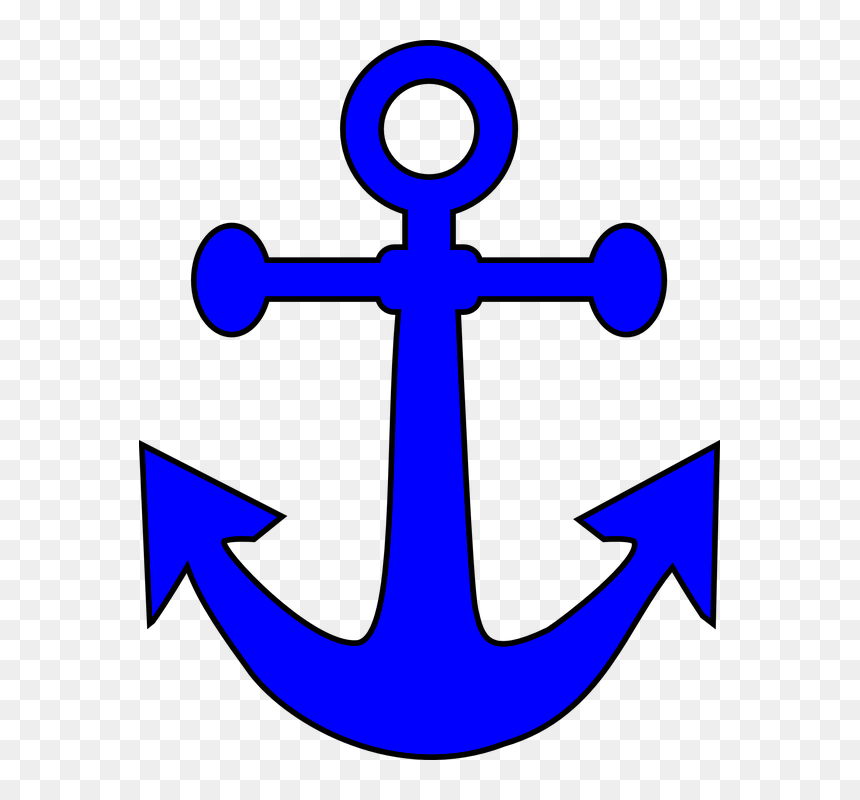 Anchor Clipart, HD Png Download - navy anchor png