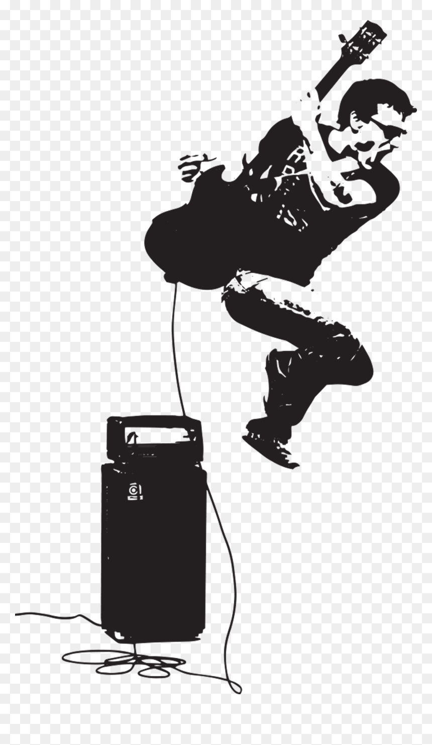 Band Silhouette Png, Transparent Png - band silhouette png