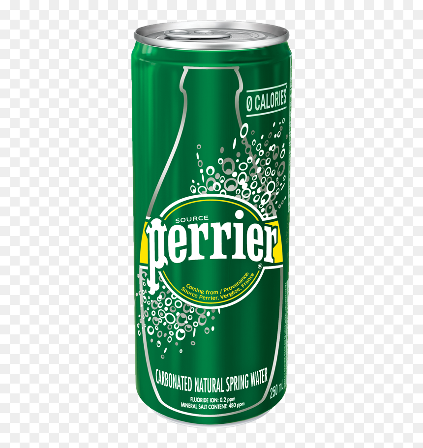 Perrier Strawberry Slim Can, HD Png Download - dasani png