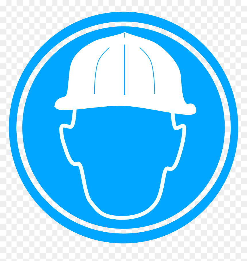 Hard Hat Sign - Hard Hat, HD Png Download - hardhat png
