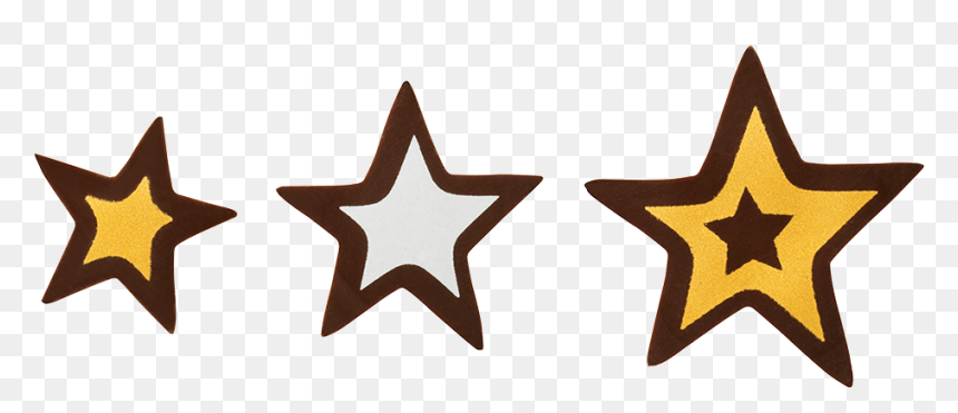 Rosa De La Cruz Earrings, HD Png Download - gold glitter star png