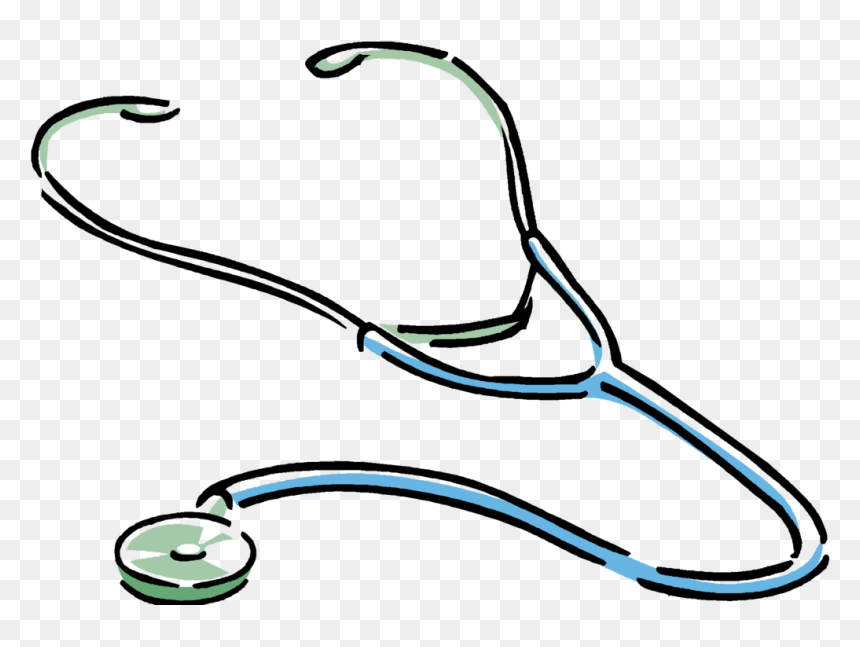 Stethoscope Free Clipart - Stethoskop Clipart, HD Png Download - stethoscope clipart png
