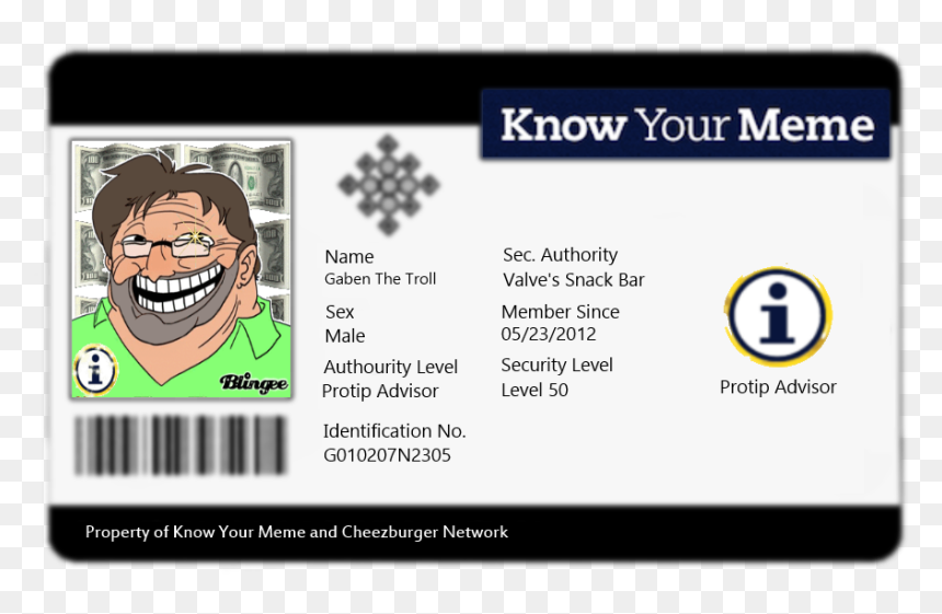 Know Your Meme Al Nl Sec - Know Your Meme, HD Png Download - troll meme png