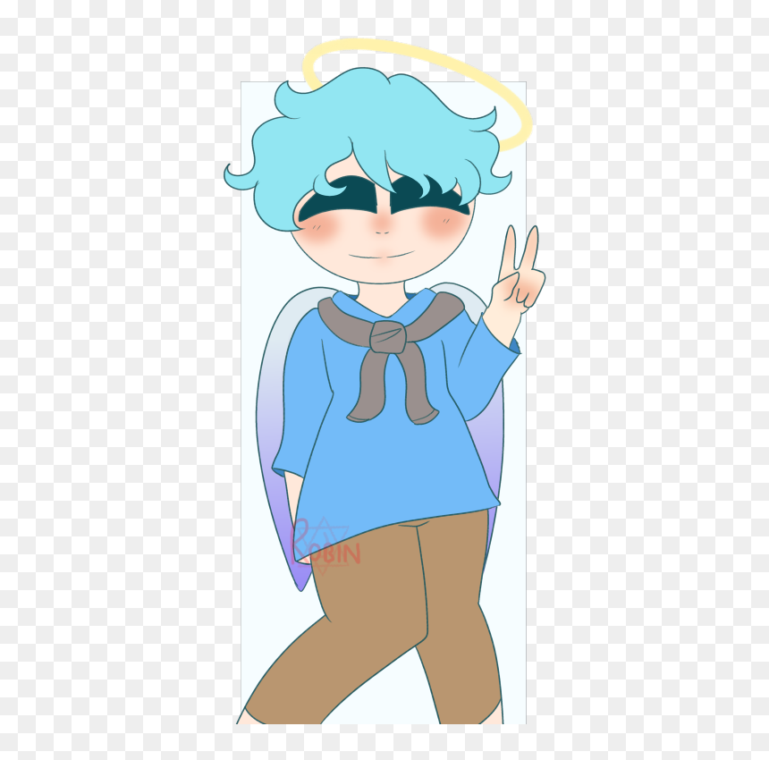 Image - Cartoon, HD Png Download - glowing halo png