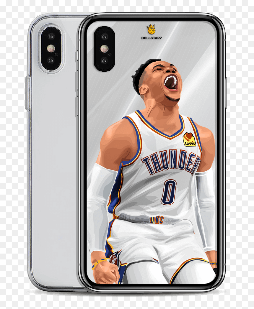 Russell Westbrook, HD Png Download - russell westbrook dunk png