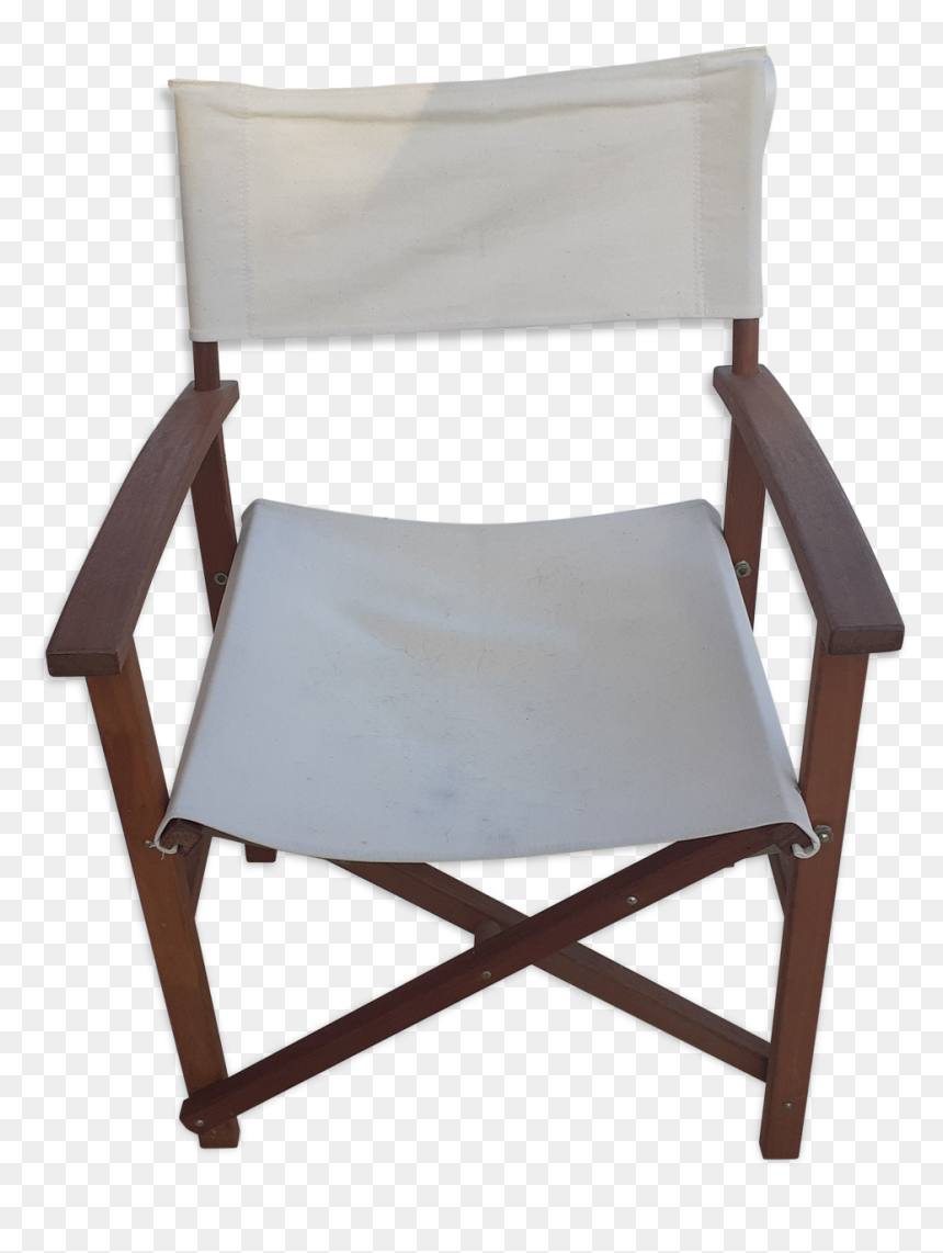Mahogany Coloured Wooden "director"s Chair"
 Src="https - Table, HD Png Download - directors chair png