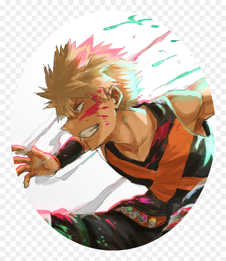 My Hero Academia Bakugo Expolsions, HD Png Download - bakugou png