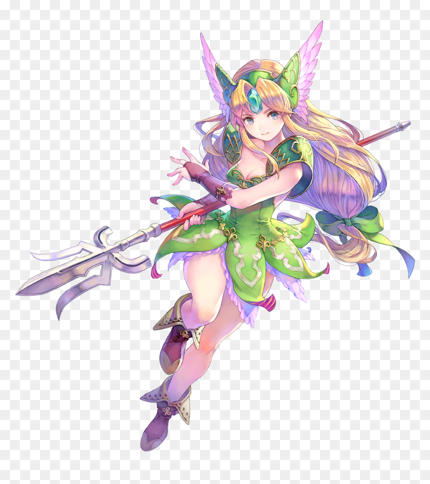 Trials Of Mana Characters, HD Png Download - jill valentine png