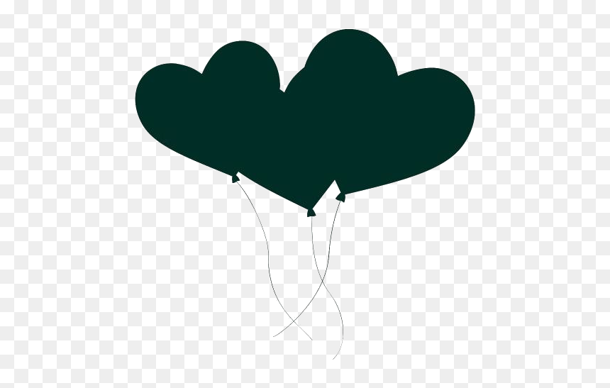 Heart Balloons Png Full Hd With Transparent Bg - Illustration, Png Download - heart balloons png