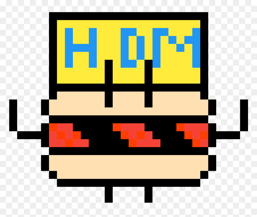 Hot Dog Man Clipart , Png Download - 8 Bit Hello, Transparent Png - snapchat hot dog png