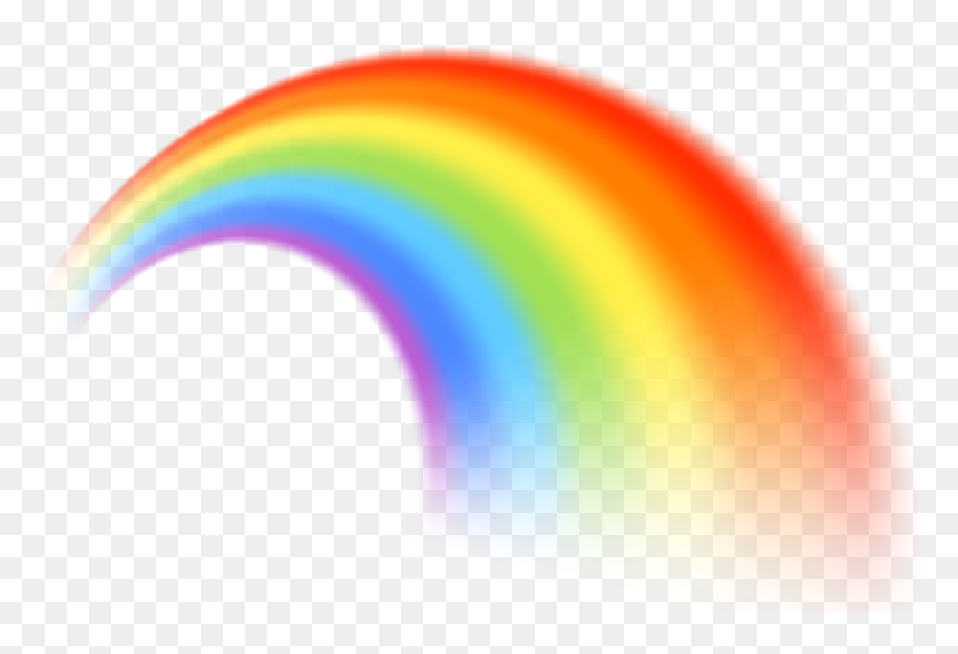 Rainbow Clip Art Image Portable Network Graphics Desktop - Transparent Background Rainbow Png, Png Download - double circle png