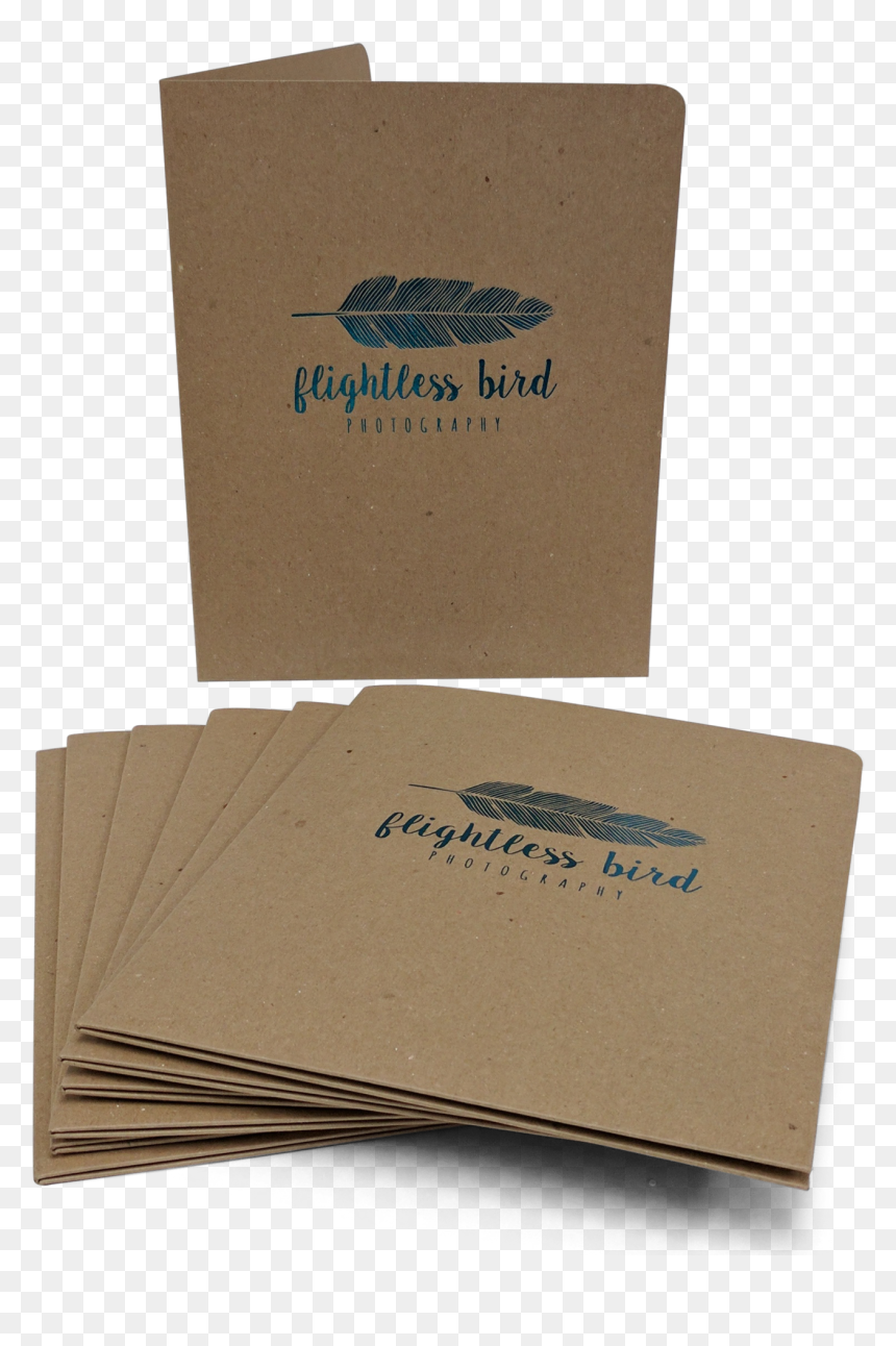 Foil Stamped Recycled Presentation Folder - Envelope, HD Png Download - tin foil hat png
