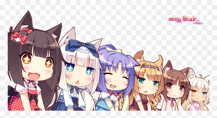 Neko Works Oryginal Picture - Nekopara Tv, HD Png Download - nekopara png