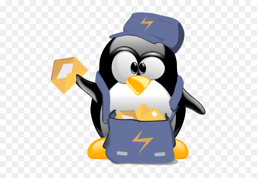 Facteur Clipart Png, Transparent Png - linux penguin png