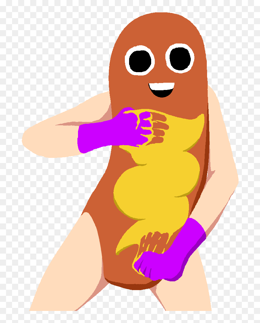 Transparent Hot Dog Clip Art - Hotdog Man, HD Png Download - snapchat hot dog png
