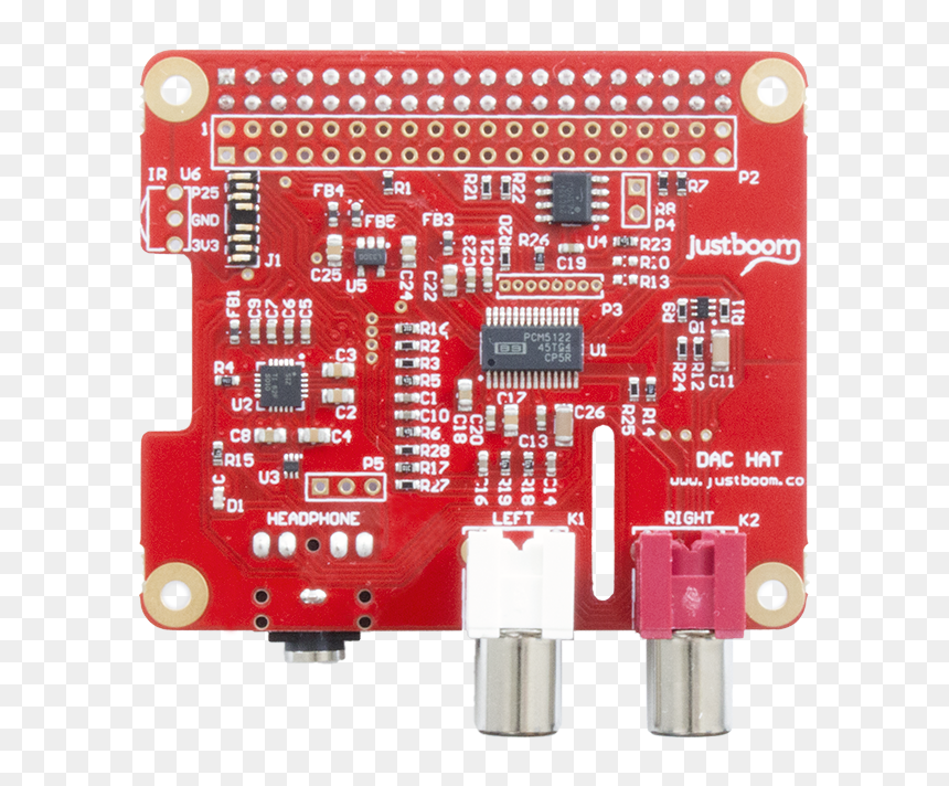 Justboom Raspberry Pi Dac Hat - Justboom Dac, HD Png Download - tin foil hat png