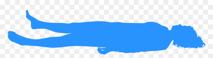Person Silhouette Sleeping, HD Png Download - person sleeping png