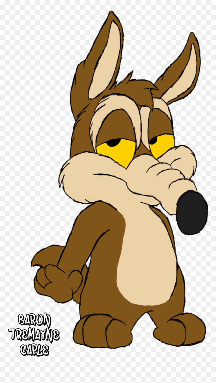 Transparent Wile E Coyote Png - Coyote Looney Tunes Chibi, Png Download - wile e coyote png