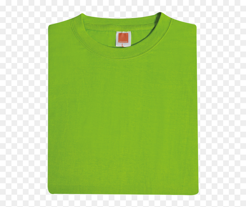 Lime Green Oren Sport Round Neck, HD Png Download - supreme shirt png