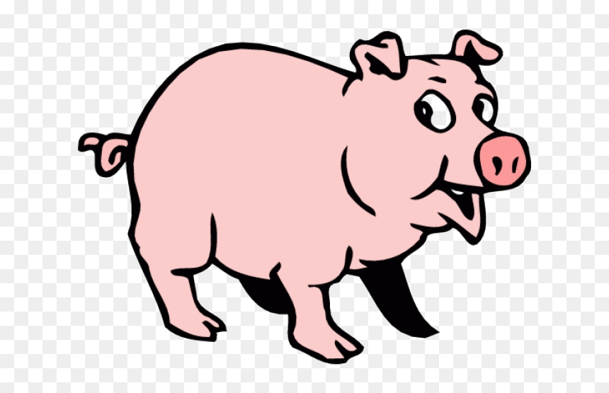 Pig Clipart Pork Clip Art Image Of Transparent Png - Pig Clipart Png, Png Download - pig emoji png