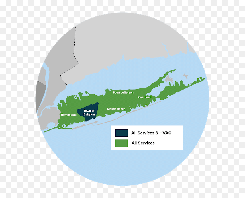Triple H Home Efficiency Experts Service Area - Long Island Svg, HD Png Download - triple h logo png