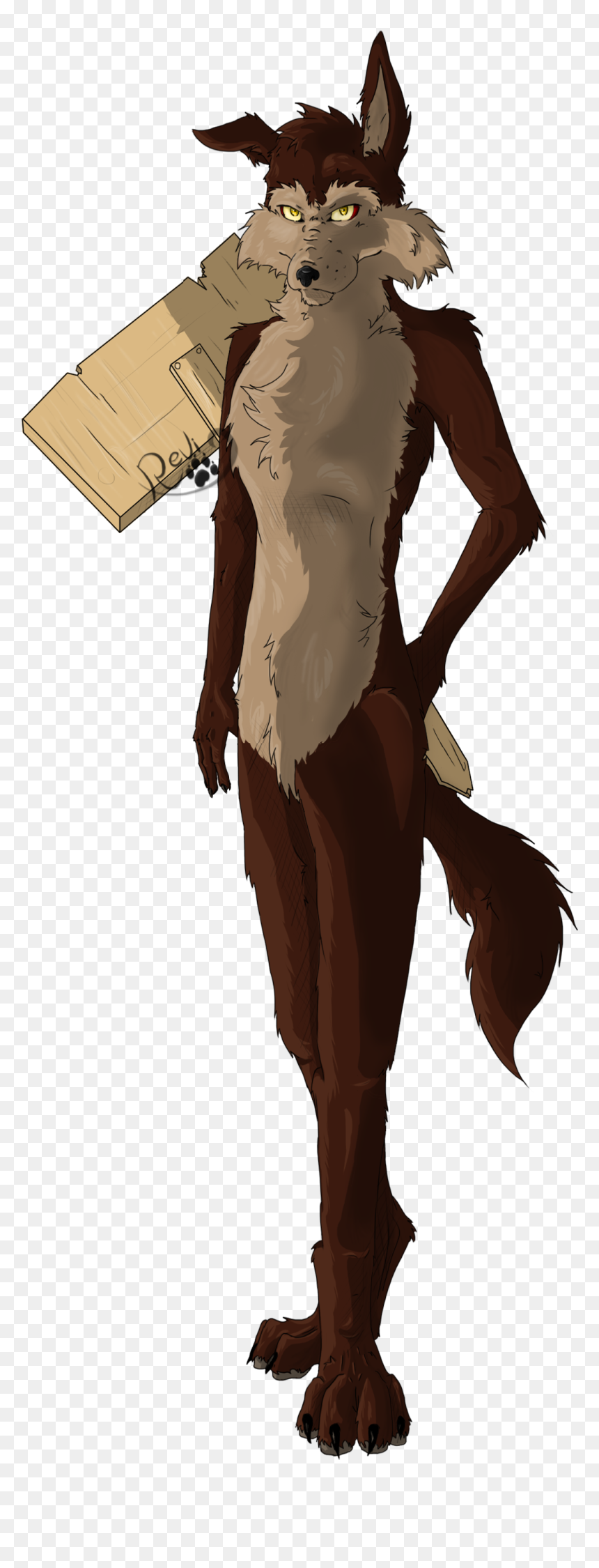 Wile E Coyote Fanart In My Style~ - Wile E Coyote Realistic, HD Png Download - wile e coyote png