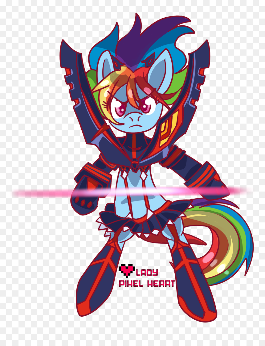 Kill La Kill Pony, HD Png Download - ryuko matoi png