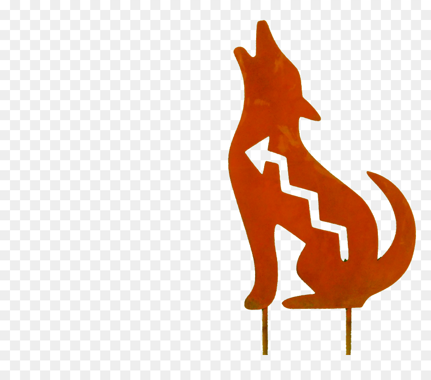 Coyote Southwest Larger Image - Southwestern Coyote Clipart, HD Png Download - wile e coyote png