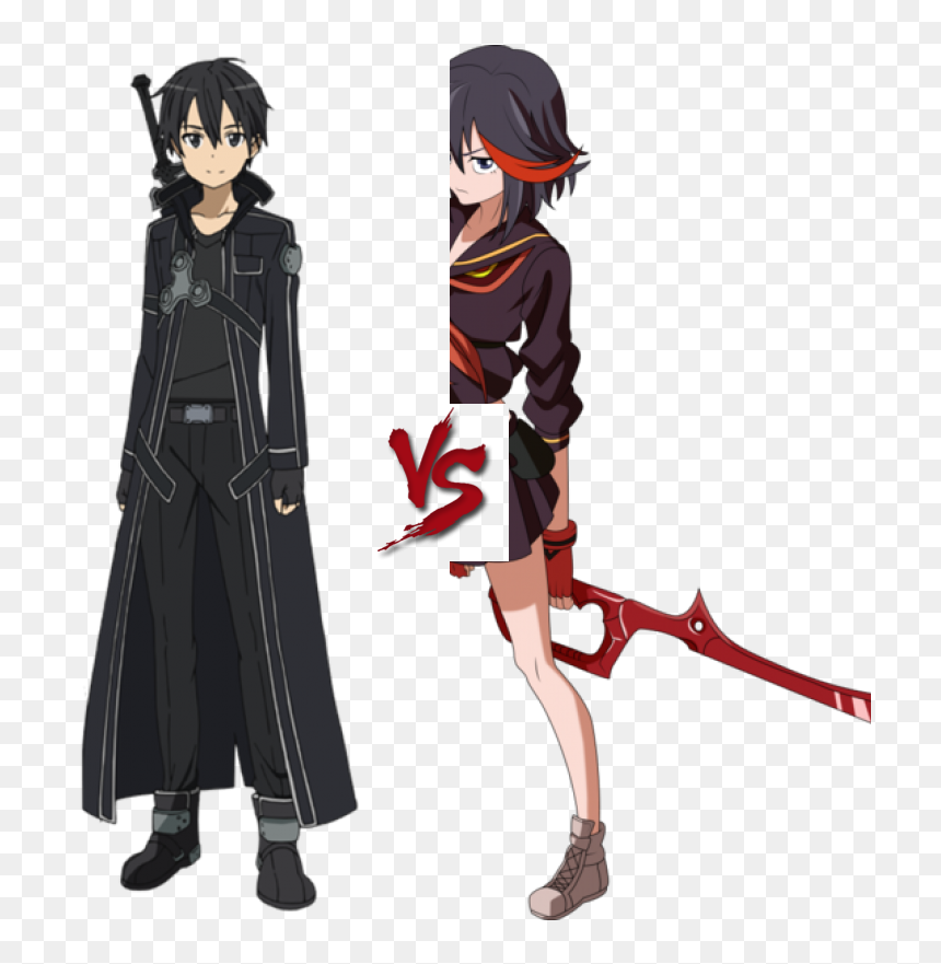 Light Yagami Vs Kirito, HD Png Download - ryuko matoi png