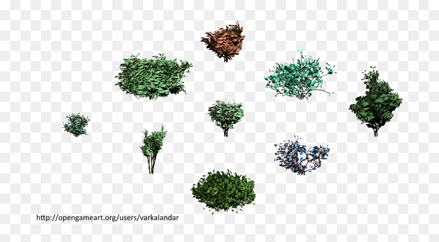 Hjm Bushes 12 Alpha - Illustration, HD Png Download - shrubbery png