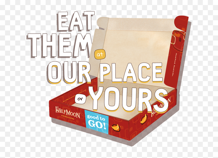 Eat Them At Our Place Or Yours - Graphic Design, HD Png Download - empanada png