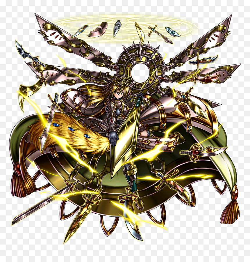 Shining Goddess Princess Platina Full Art - Platina Grand Summoners, HD Png Download - light shining down png